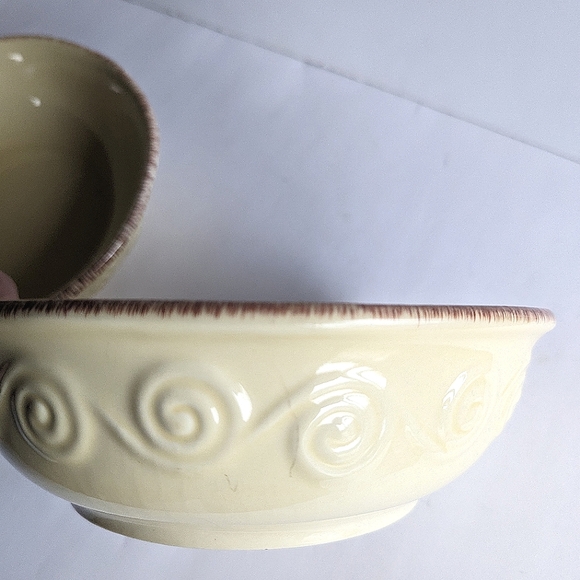 Euro Ceramica (2) Serving Bowls Commercial Quality Professional - Picture 8 of 12